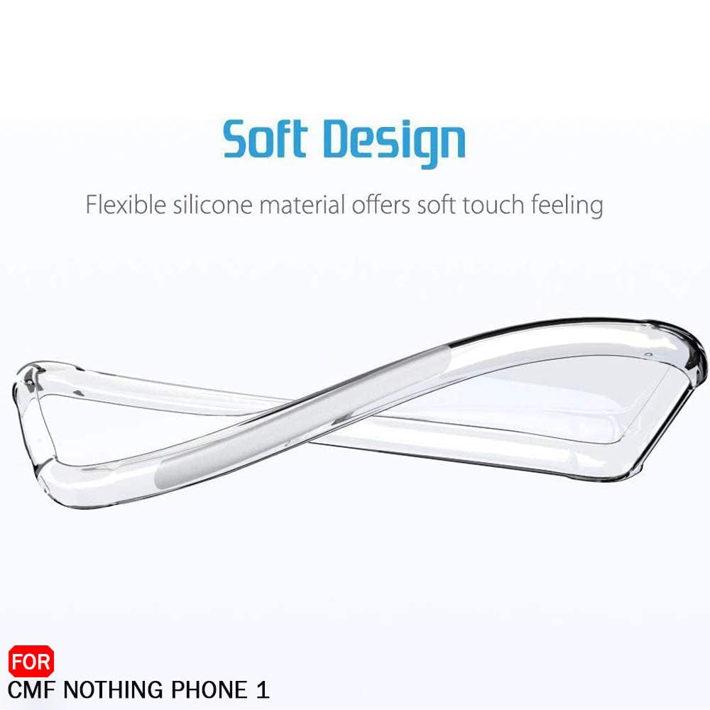 Husa pentru Nothing CMF Phone 2 Pro, Techsuit, Shockproof Clear, Transparenta