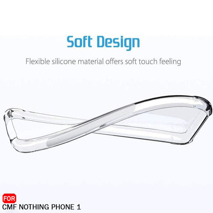 Husa pentru Nothing CMF Phone 2 Pro, Techsuit, Shockproof Clear, Transparenta