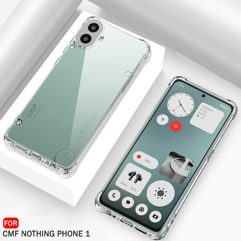 Husa pentru Nothing CMF Phone 2 Pro, Techsuit, Shockproof Clear, Transparenta