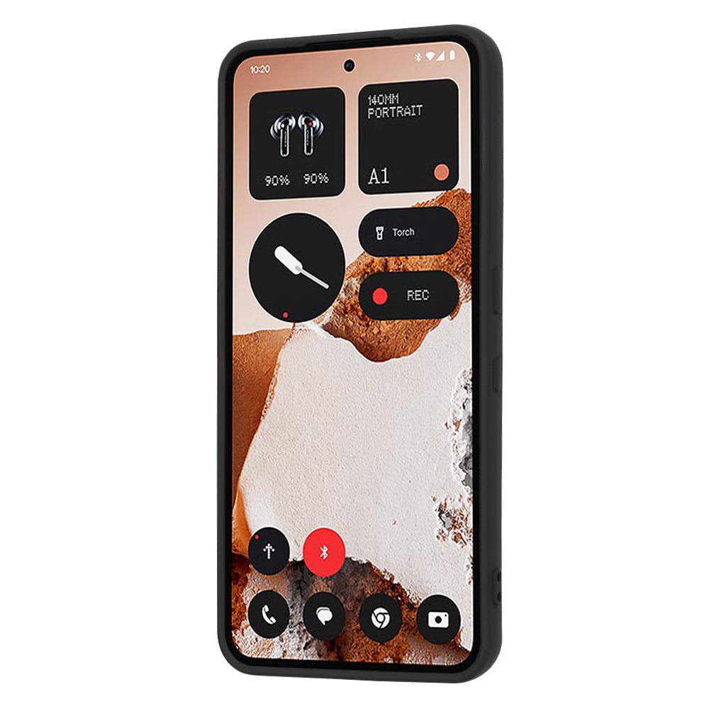 Husa pentru Nothing CMF Phone 2 Pro, Techsuit, SoftFlex, Neagra