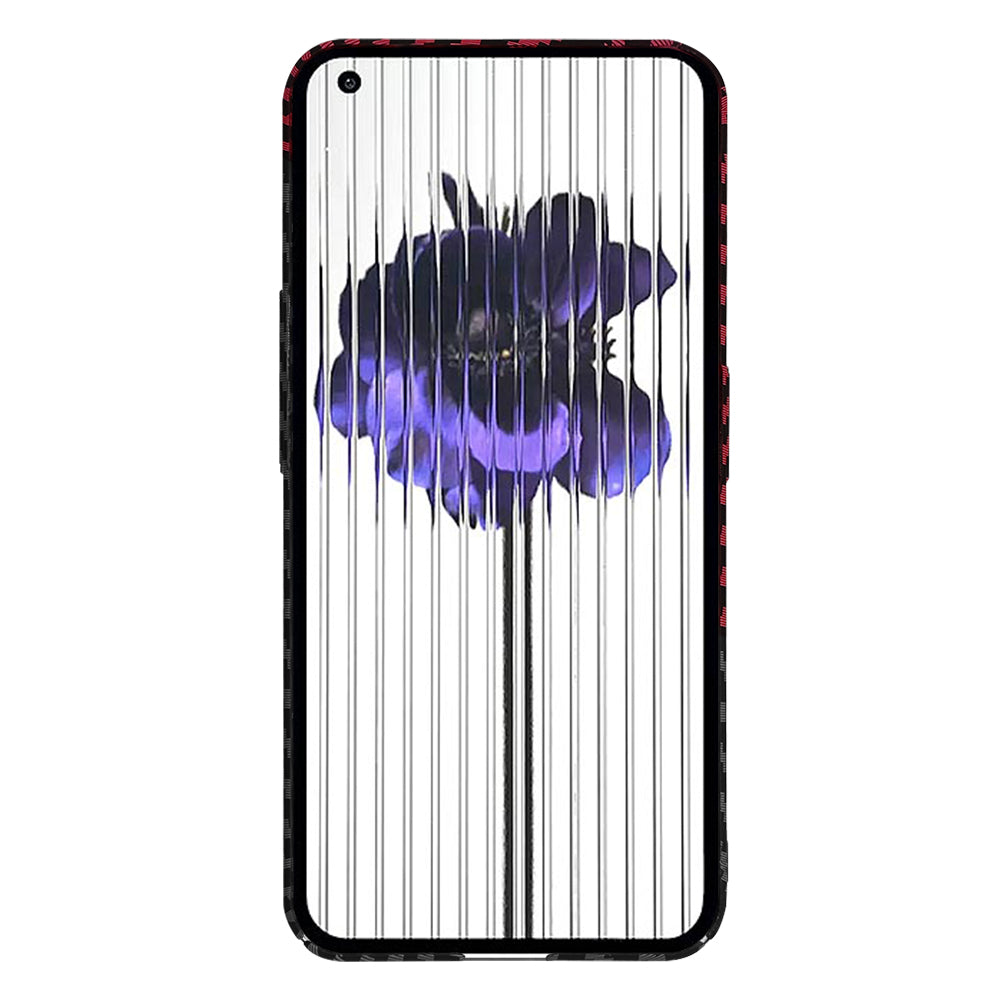 Husa pentru Nothing Phone (1), Techsuit, Carbonite FiberShell, Neagra Rosie