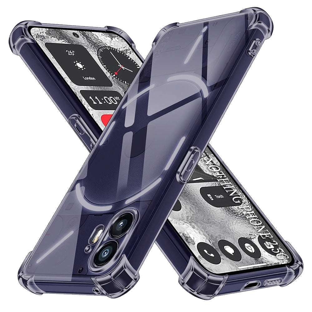 Husa pentru Nothing Phone (2), Techsuit, Shockproof Clear, Fumurie