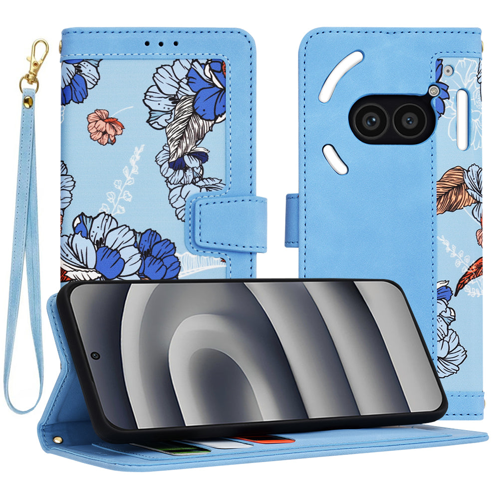 Husa pentru Nothing Phone (2a) Plus / Phone (2a), Techsuit, FlipCraft, Bleu