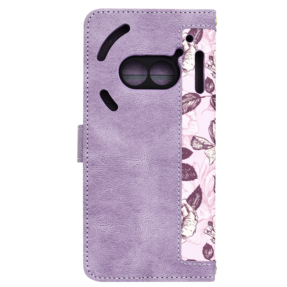 Husa pentru Nothing Phone (2a) Plus / Phone (2a), Techsuit, FlipCraft, Mov