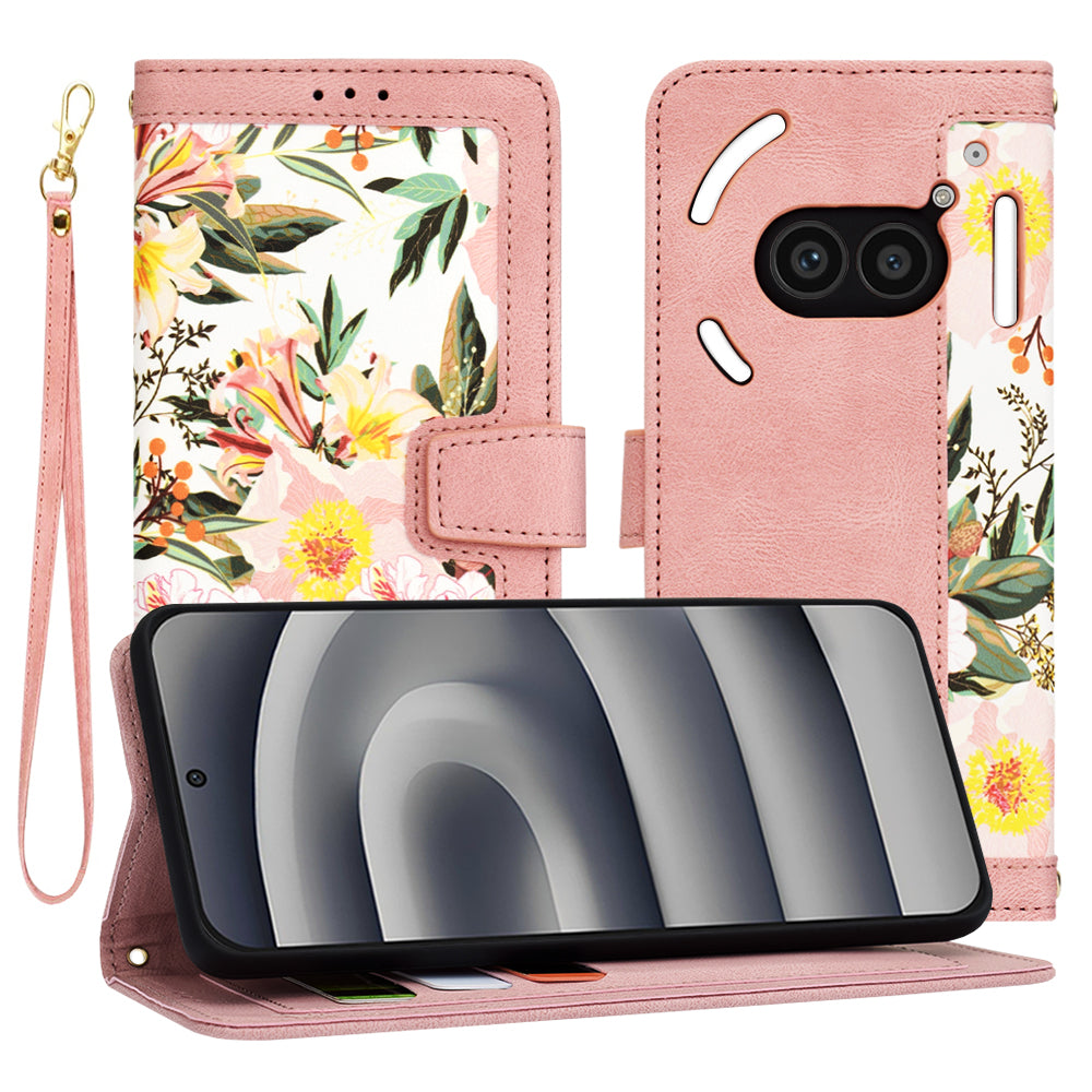Husa pentru Nothing Phone (2a) Plus / Phone (2a), Techsuit, FlipCraft, Roz