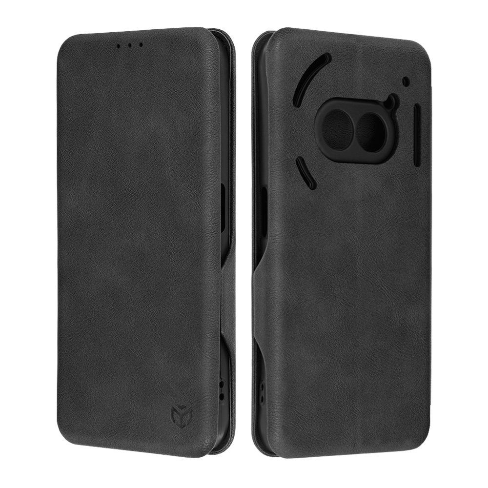 Husa pentru Nothing Phone (2a) Plus / Phone (2a), Techsuit, Safe Wallet Plus, Neagra