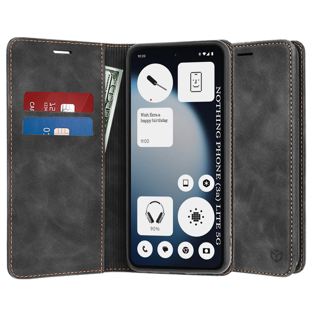 Husa pentru Nothing Phone (3a) Lite, Techsuit, Confy, Neagra