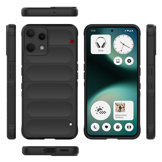 Husa pentru Nothing Phone (3a) Lite, Techsuit, Magic Shield, Neagra