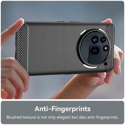 Husa pentru Nothing Phone (3a) Pro, Techsuit, Carbon, Albastra