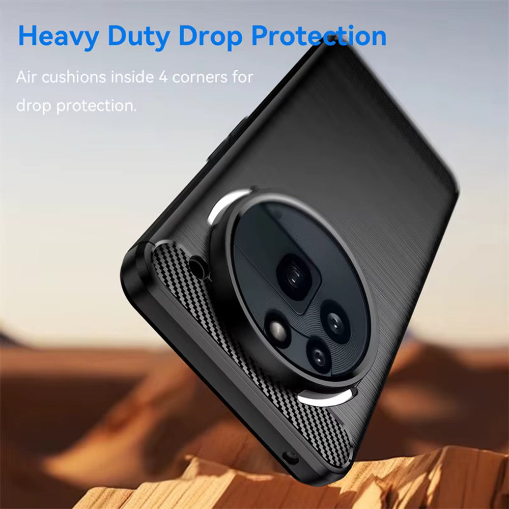 Husa pentru Nothing Phone (3a) Pro, Techsuit, Carbon, Neagra