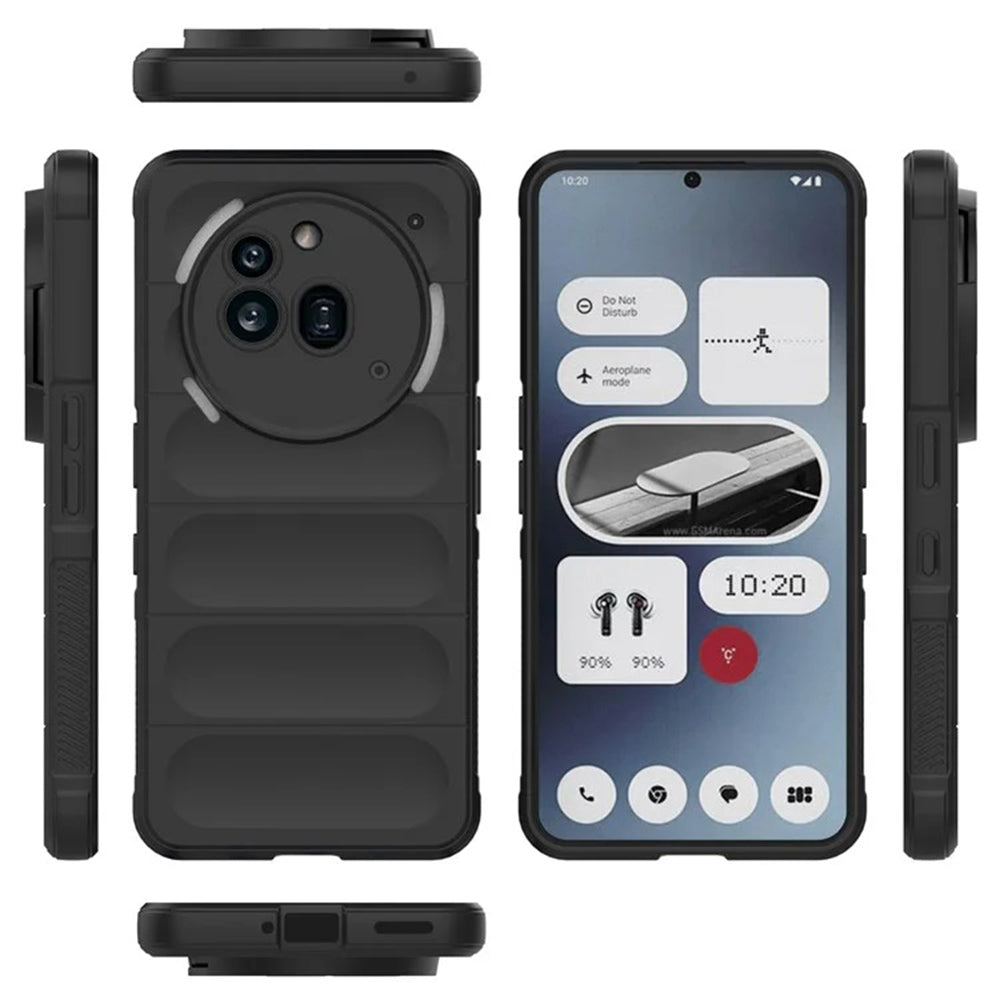 Husa pentru Nothing Phone (3a) Pro, Techsuit, Magic Shield, Neagra