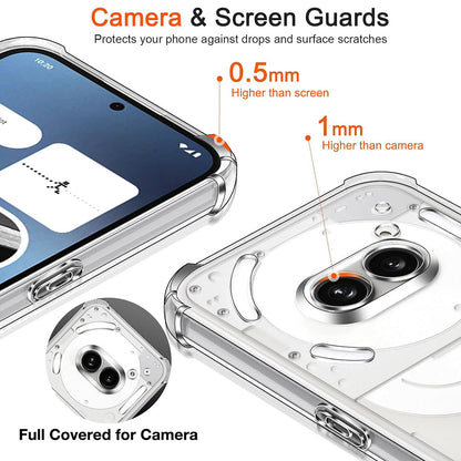 Husa pentru Nothing Phone (3a) Pro, Techsuit, Shockproof Clear, Transparenta