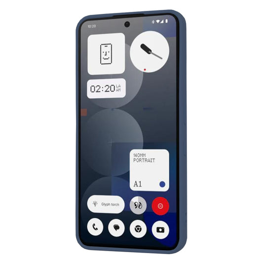 Husa pentru Nothing Phone (3a) Pro, Techsuit, SoftFlex, Bleumarin