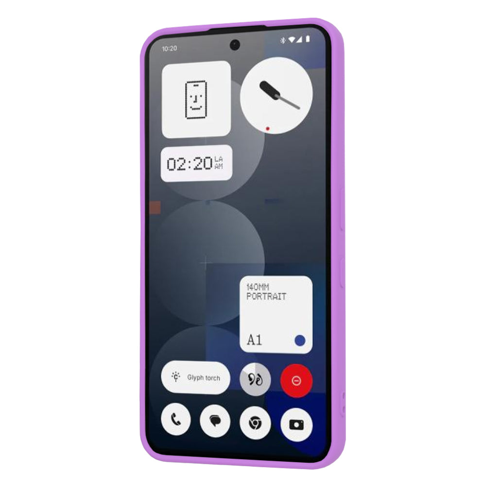 Husa pentru Nothing Phone (3a) Pro, Techsuit, SoftFlex, Mov