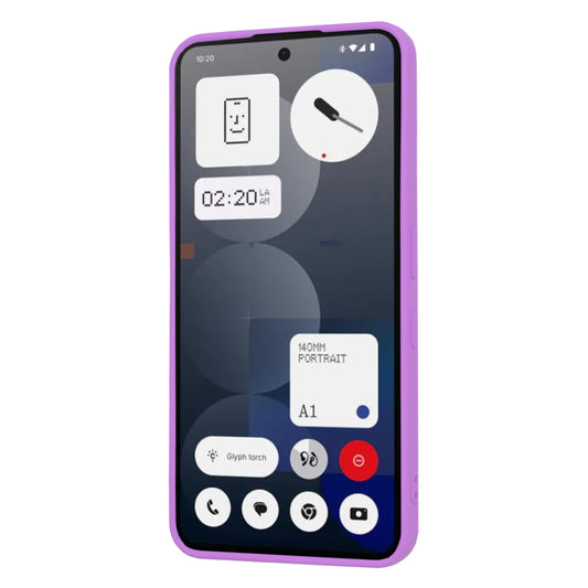 Husa pentru Nothing Phone (3a) Pro, Techsuit, SoftFlex, Mov