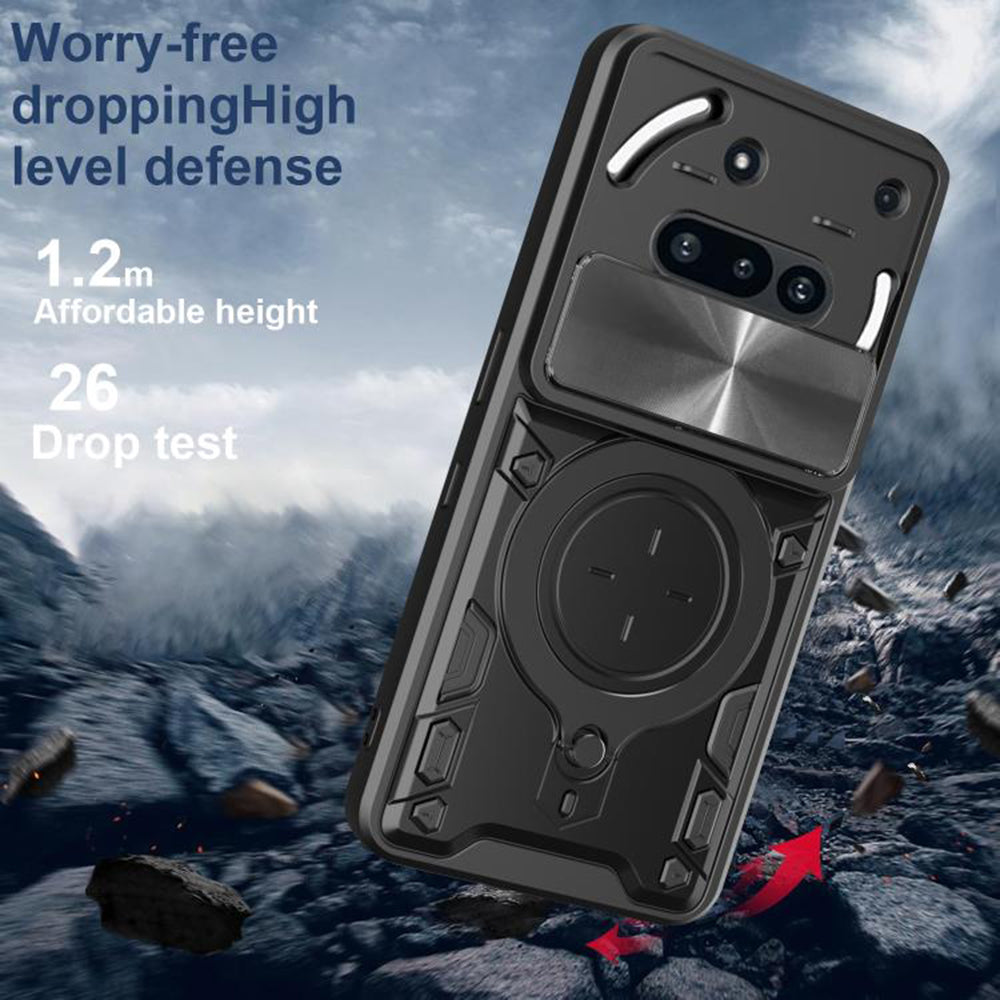 Husa pentru Nothing Phone (3a), Techsuit, CamGuard Pro, Albastra