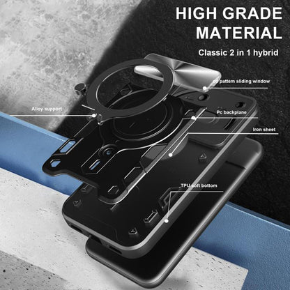Husa pentru Nothing Phone (3a), Techsuit, CamGuard Pro, Albastra