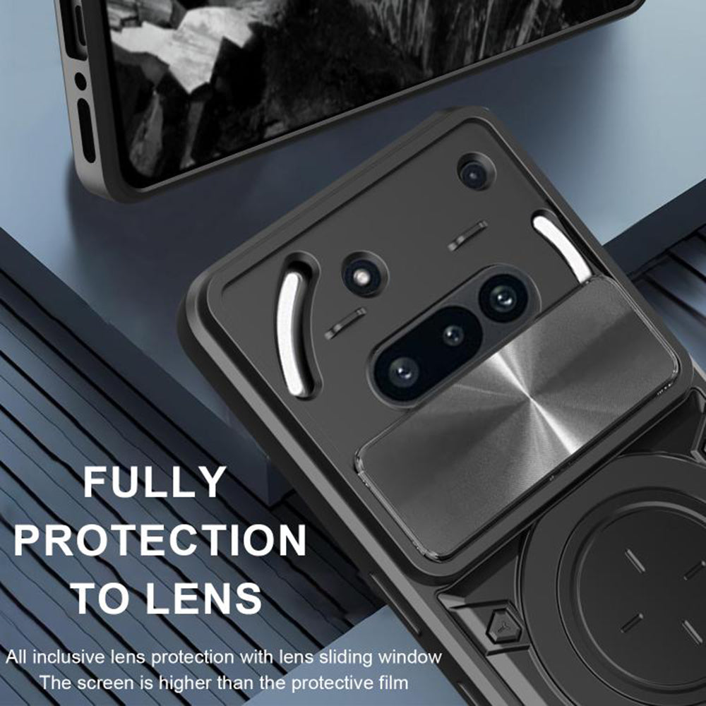 Husa pentru Nothing Phone (3a), Techsuit, CamGuard Pro, Mov