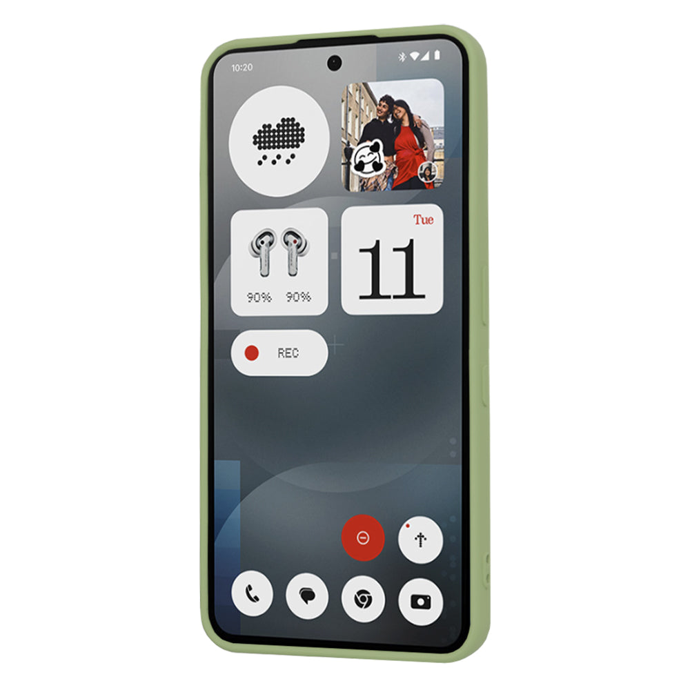 Husa pentru Nothing Phone (3a), Techsuit, SoftFlex, Matcha