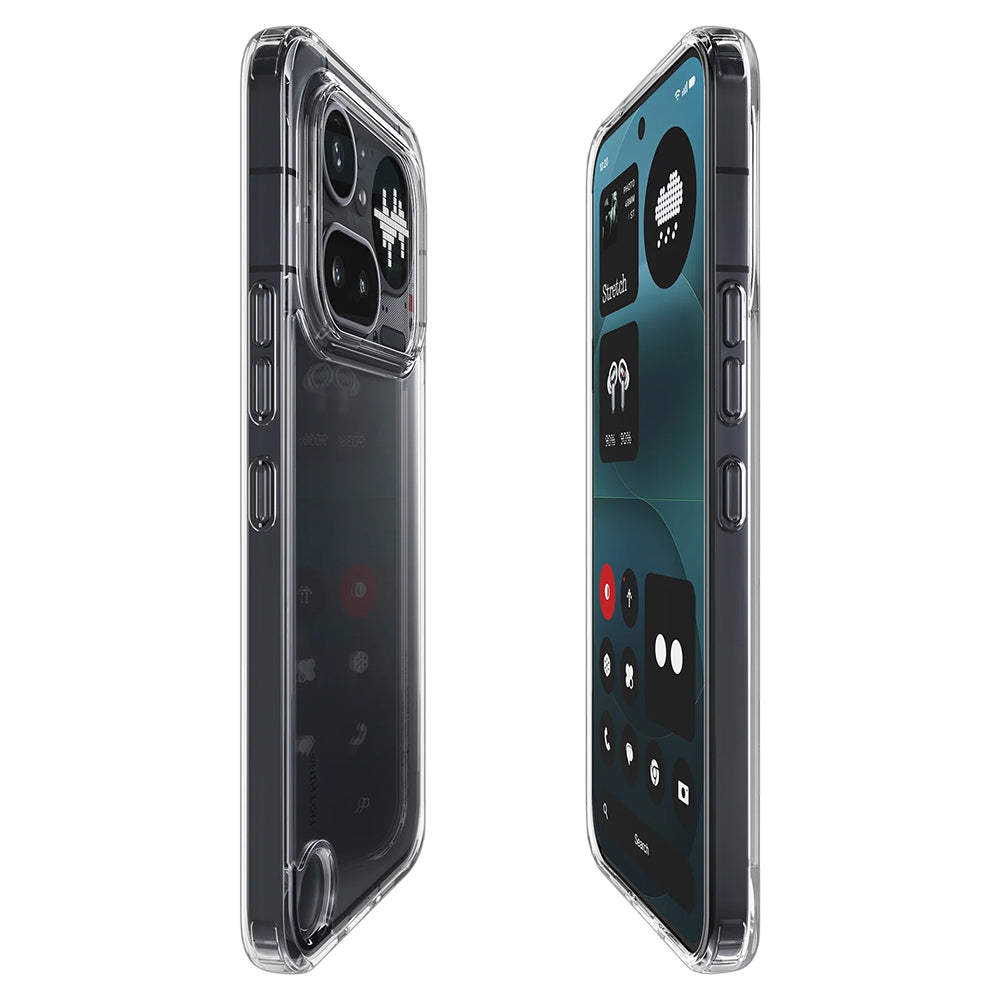 Husa pentru Nothing Phone (4a) Pro, Spigen, Ultra Hybrid, Transparenta ACS11632