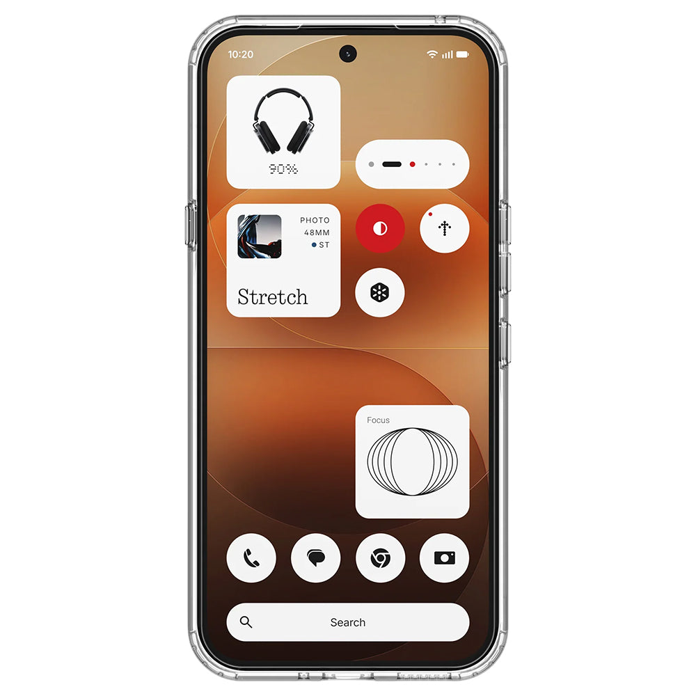 Husa pentru Nothing Phone (4a) Pro, Spigen, Ultra Hybrid, Transparenta ACS11632