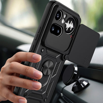 Husa pentru Nothing Phone (4a) Pro, Techsuit, CamShield, Neagra