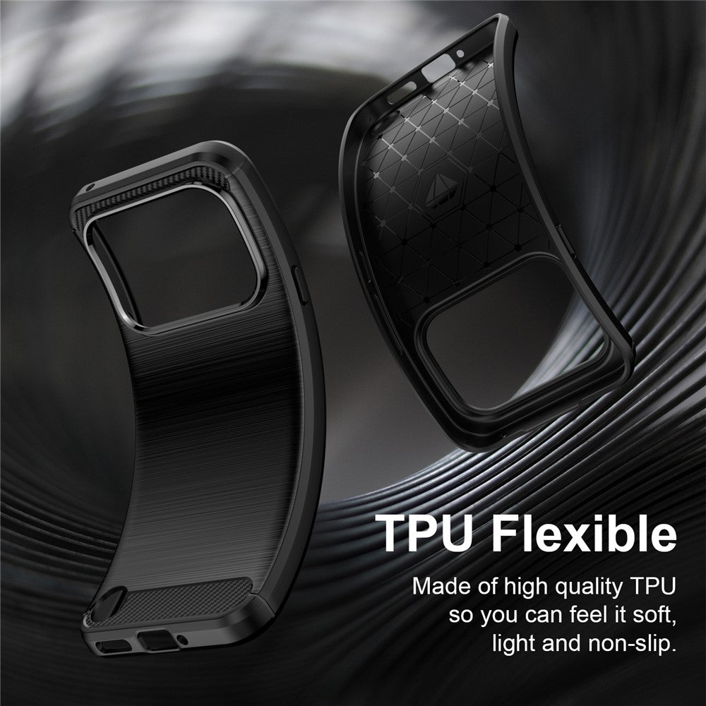 Husa pentru Nothing Phone (4a) Pro, Techsuit, Carbon, Neagra