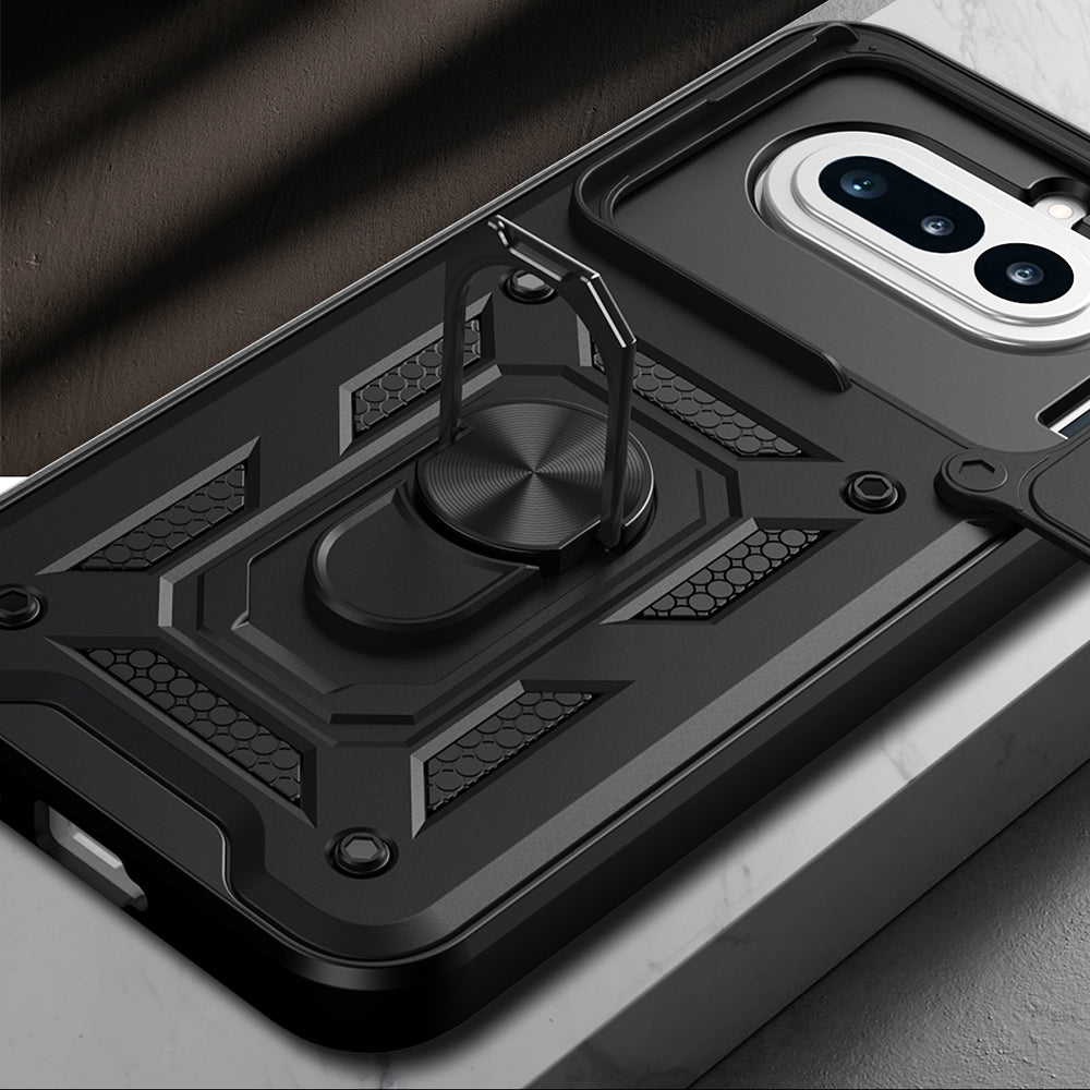 Husa pentru Nothing Phone (4a), Techsuit, CamShield, Albastra