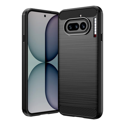 Husa pentru Nothing Phone (4a), Techsuit, Carbon, Neagra