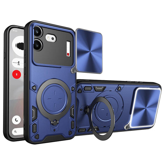 Husa pentru Nothing Phone (4b), Techsuit, CamGuard Pro, Albastra