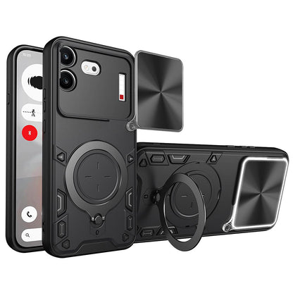 Husa pentru Nothing Phone (4b), Techsuit, CamGuard Pro, Neagra