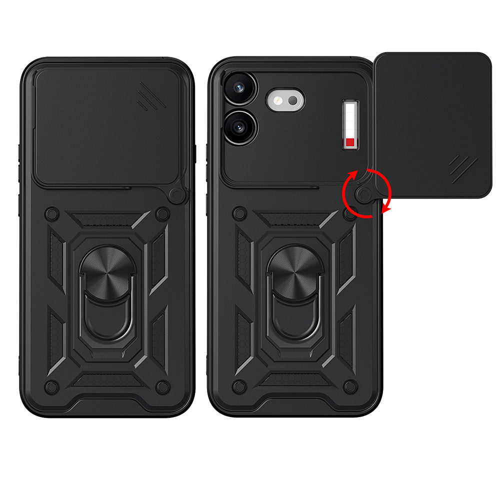 Husa pentru Nothing Phone (4b), Techsuit, CamShield, Albastra