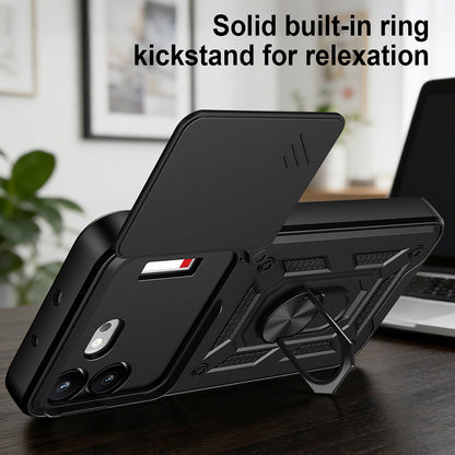 Husa pentru Nothing Phone (4b), Techsuit, CamShield, Albastra