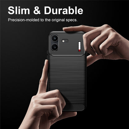 Husa pentru Nothing Phone (4b), Techsuit, Carbon, Neagra