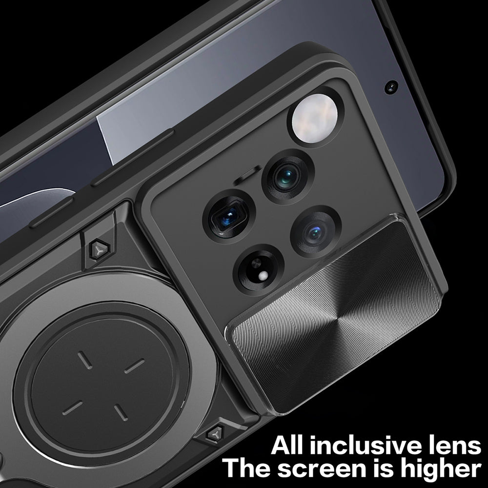 Husa pentru OnePlus 12, Techsuit, CamGuard Pro, Neagra