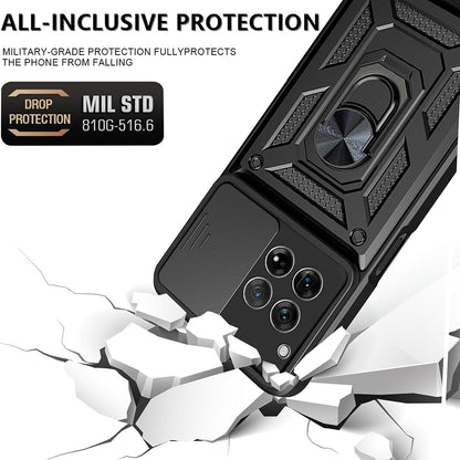 Husa pentru OnePlus 12, Techsuit, CamShield, Neagra
