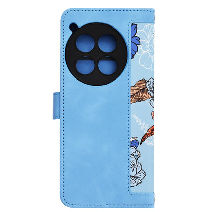 Husa pentru OnePlus 12, Techsuit, FlipCraft, Bleu