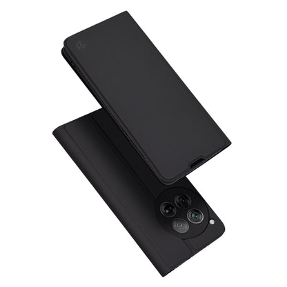 Husa pentru OnePlus 12, Techsuit, Magskin Book, Neagra