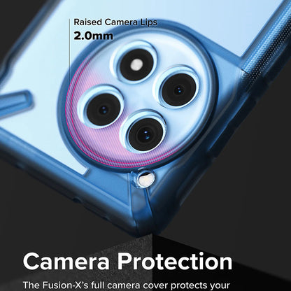Husa pentru OnePlus 12R, Ringke, Fusion X, Albastra