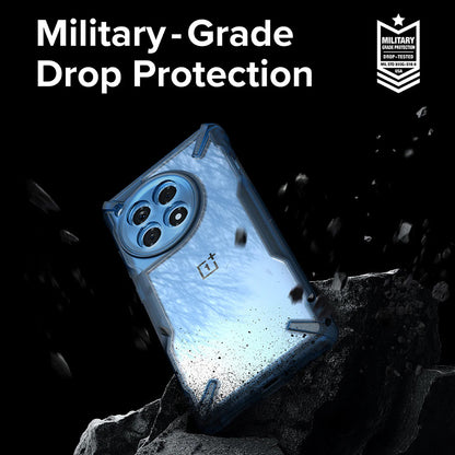 Husa pentru OnePlus 12R, Ringke, Fusion X, Albastra