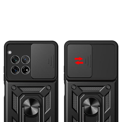 Husa pentru OnePlus 12R, Techsuit, CamShield, Roz