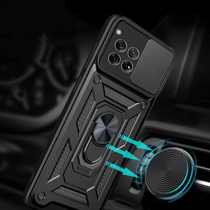 Husa pentru OnePlus 12R, Techsuit, CamShield, Roz