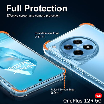 Husa pentru OnePlus 12R, Techsuit, Shockproof Clear, Transparenta