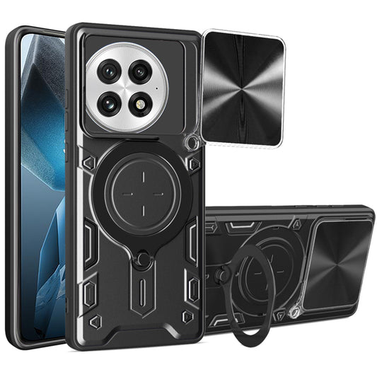 Husa pentru OnePlus 13, Techsuit, CamGuard Pro, Neagra