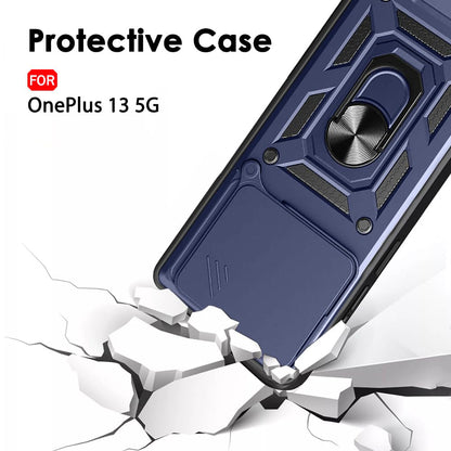 Husa pentru OnePlus 13, Techsuit, CamShield, Albastra