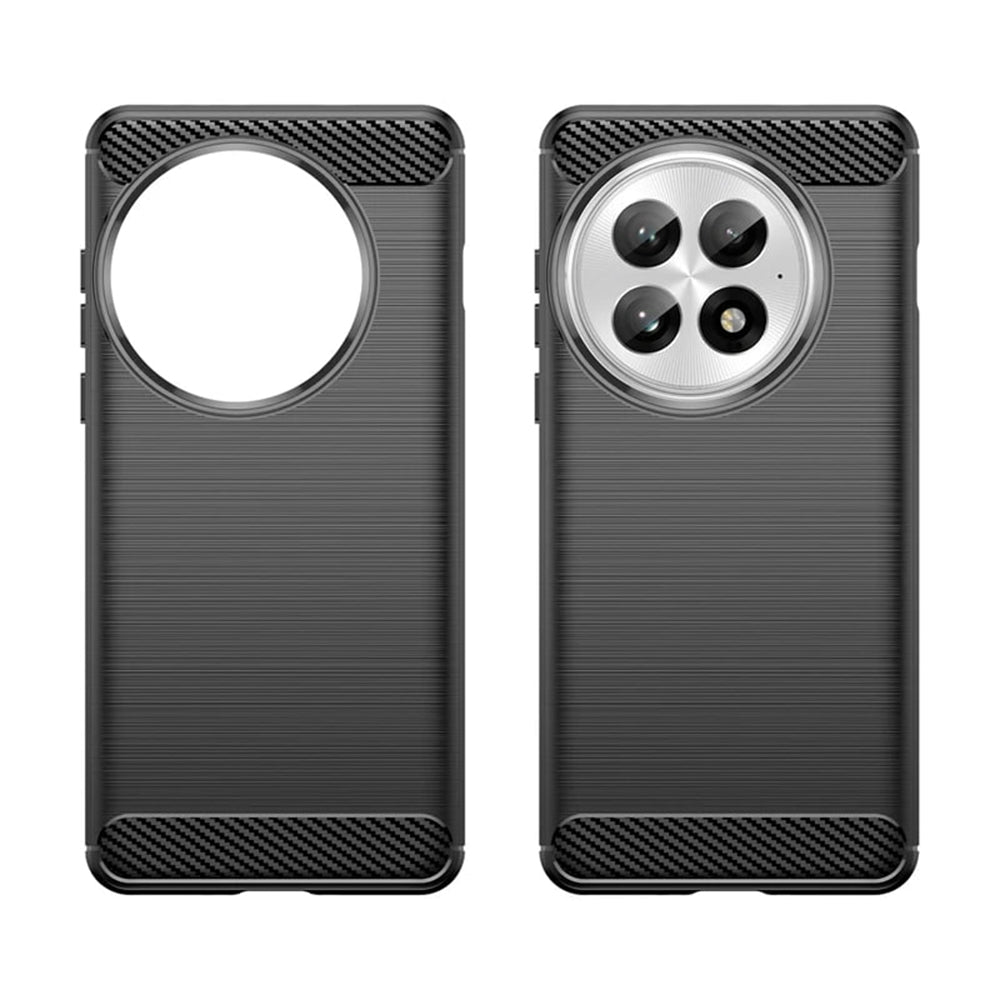 Husa pentru OnePlus 13, Techsuit, Carbon, Albastra