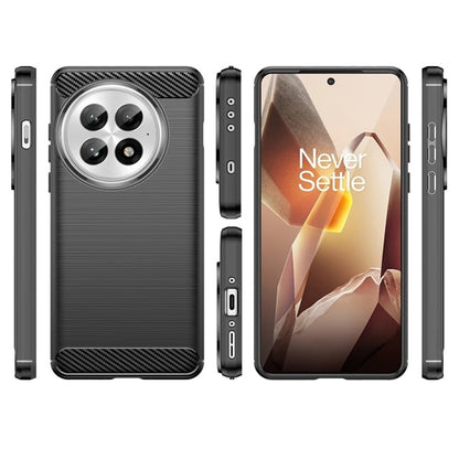 Husa pentru OnePlus 13, Techsuit, Carbon, Albastra