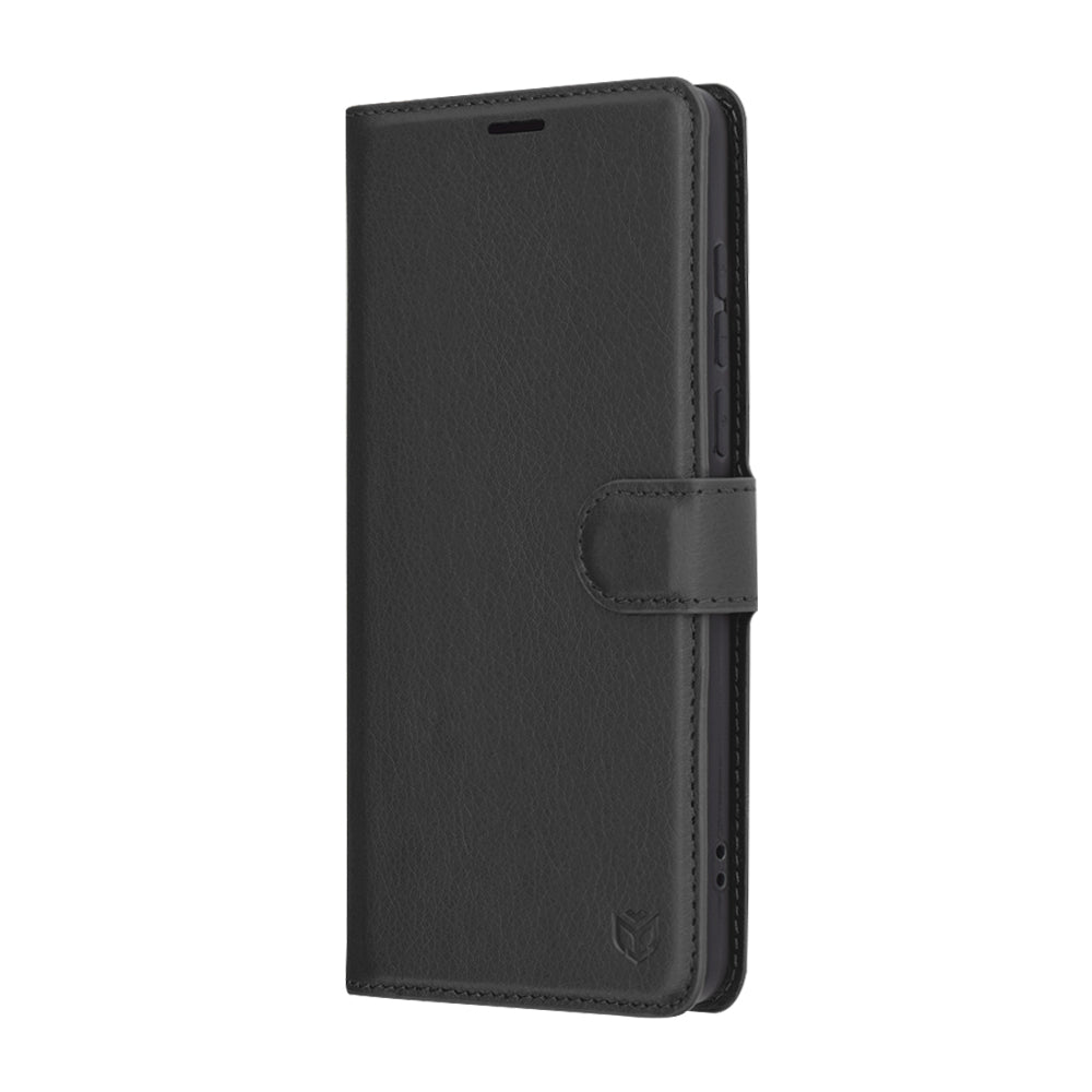 Husa pentru OnePlus 13, Techsuit, Leather Folio, Neagra