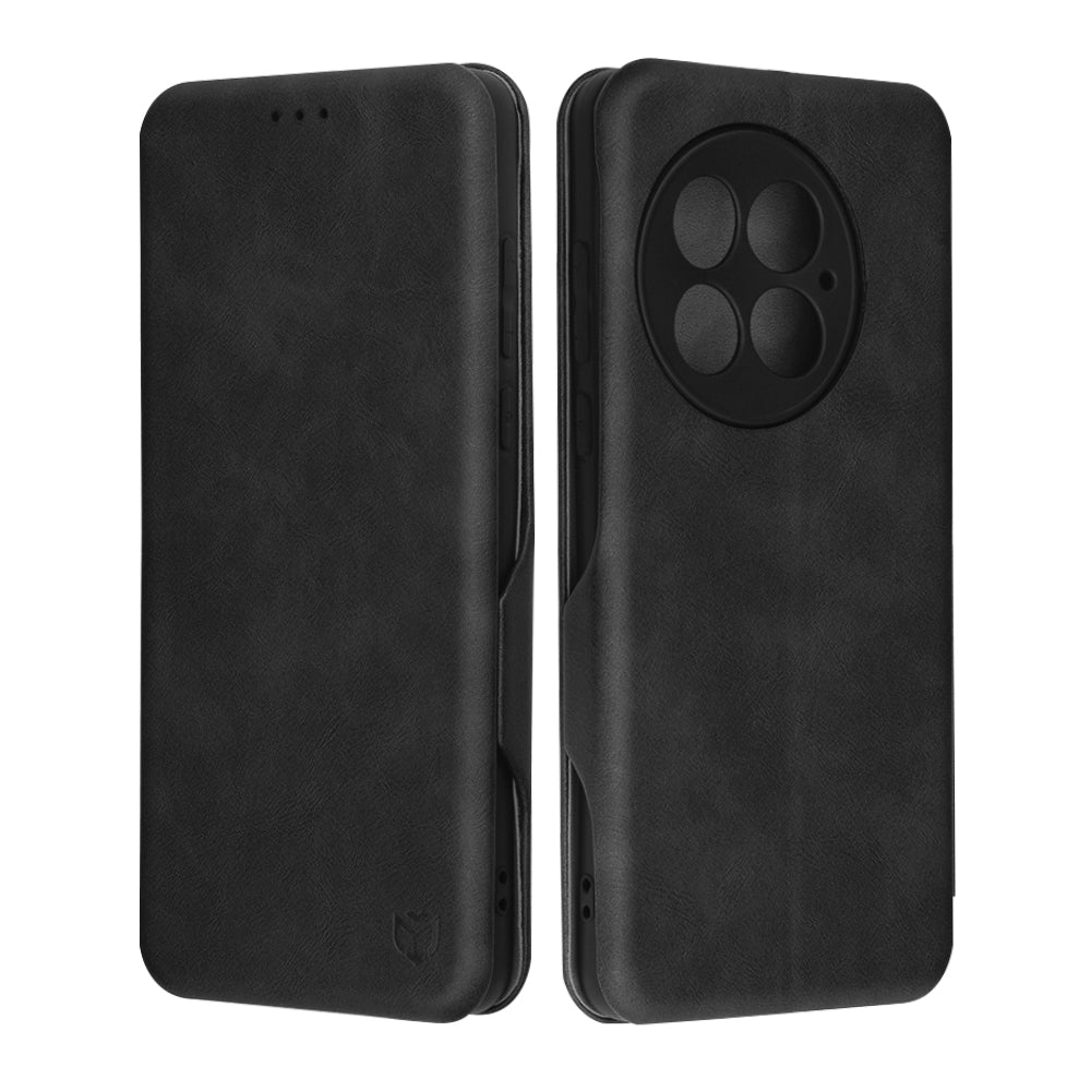 Husa pentru OnePlus 13, Techsuit, Safe Wallet Plus, Neagra