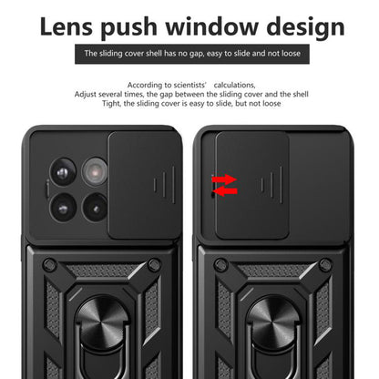 Husa pentru OnePlus 13R, Techsuit, CamShield, Verde